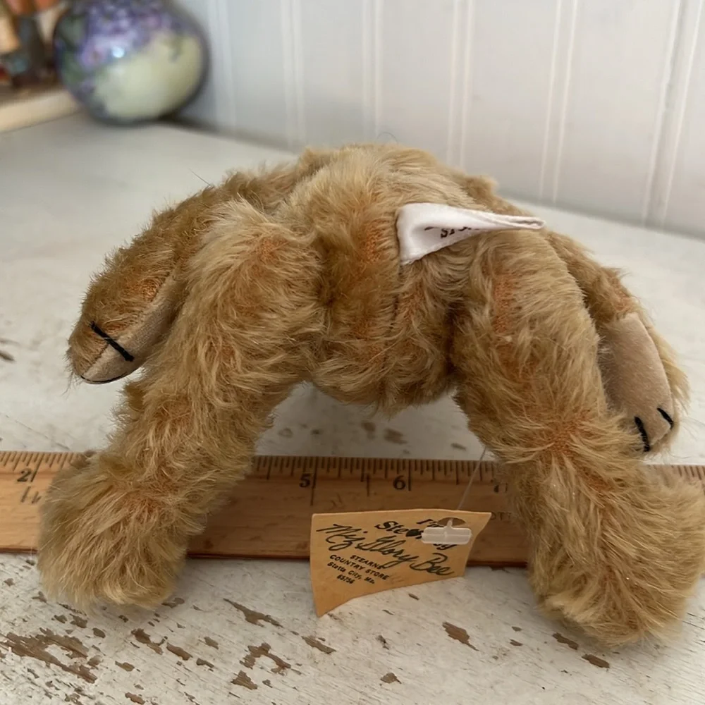 1985 Signed Stearnsy mohair teddy bear